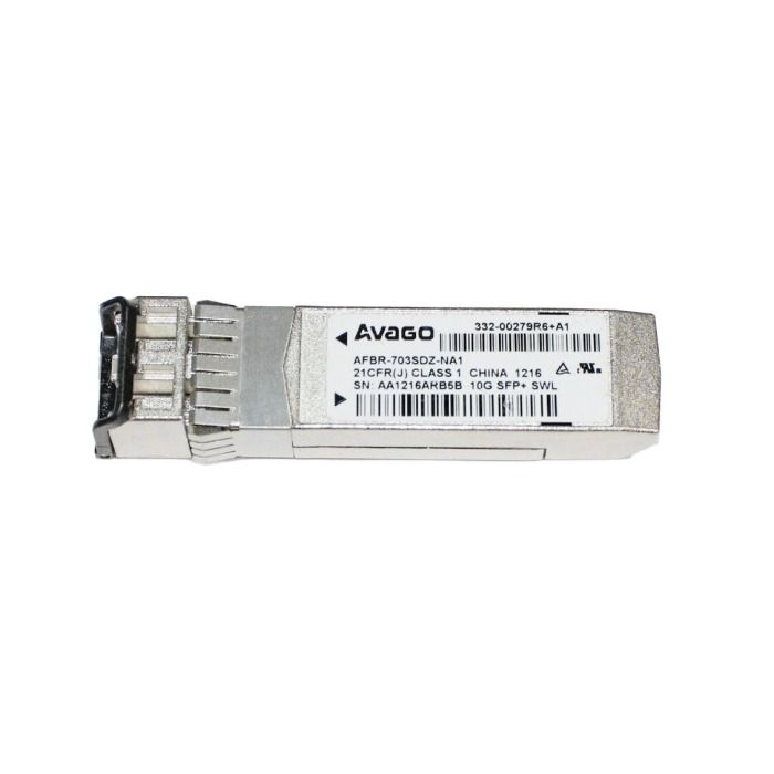 Optical transceiver Avago 10GbE SFP+ LC-LC 850nm MM AFBR-703SDZ-NA1