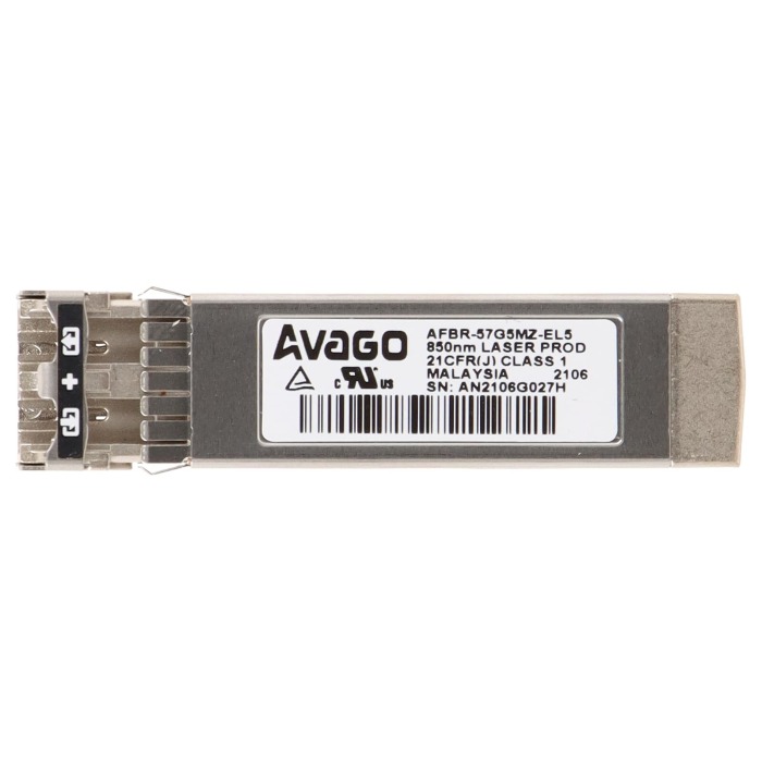 Optical transceiver Avago 32Gb/s SFP28 LC-LC 850nm MM 100m AFBR-57G5MZ-EL5