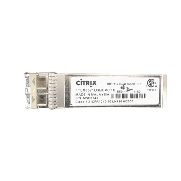 Optical transceiver CITRIX 10G/1G DUAL SR 850nm MM 300m FTLX8571D3BCVCTX 