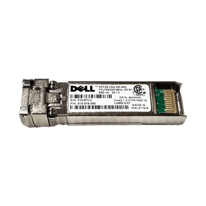 Optical transceiver Dell Finisar SFP28 25GbE LC-LC 850nm MM 100m HHHHC