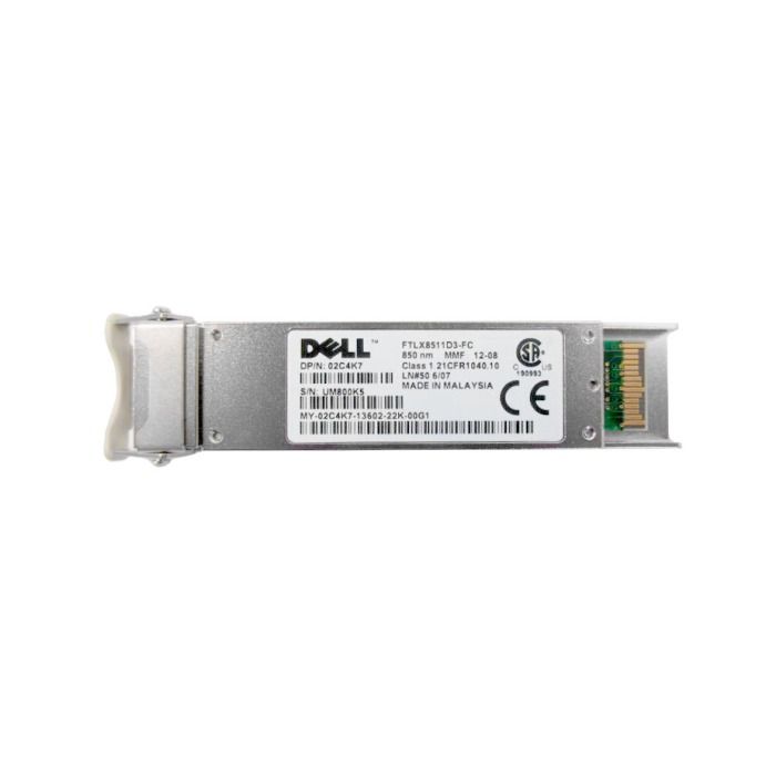 Optical transceiver Dell Finisar XFP 10Gb/s LC-LC Eth 850nm MM 300m 2C4K7