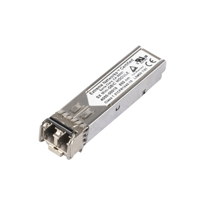 Optikmodul Extreme Networks 1Gb/s SFP LC-LC 850nm MM 550m FTLF8519P2BCL-EX