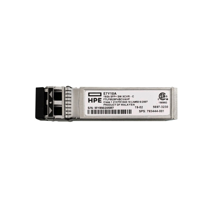 Optikmodul HPE 14Gb/s SFP+ LC-LC 850nm MM 100m FTLF8529P4BCVAHP