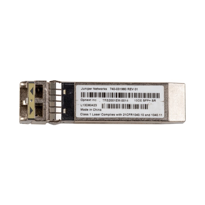 Optikmodul Juniper Networks SRX-SFPP-10G-SR-ET 10Gb/s SFP+ LC-LC 850nm MM 400m 740-031980