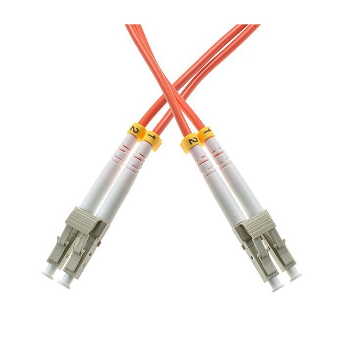 Patchcord Kabel Ethernet MM OM2 50/125 duplex 2m PC-LC/U-LC/U-OM2-010-DX-2M