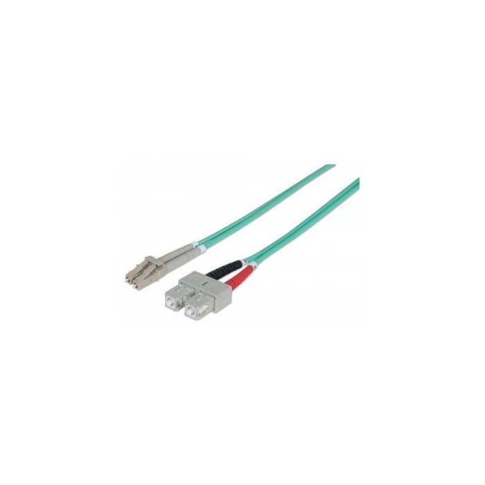 Patchcord Kabel Ethernet Techly OM3 50/125 MM SC-LC Duplex 1m D5-SCLC-010/OM
