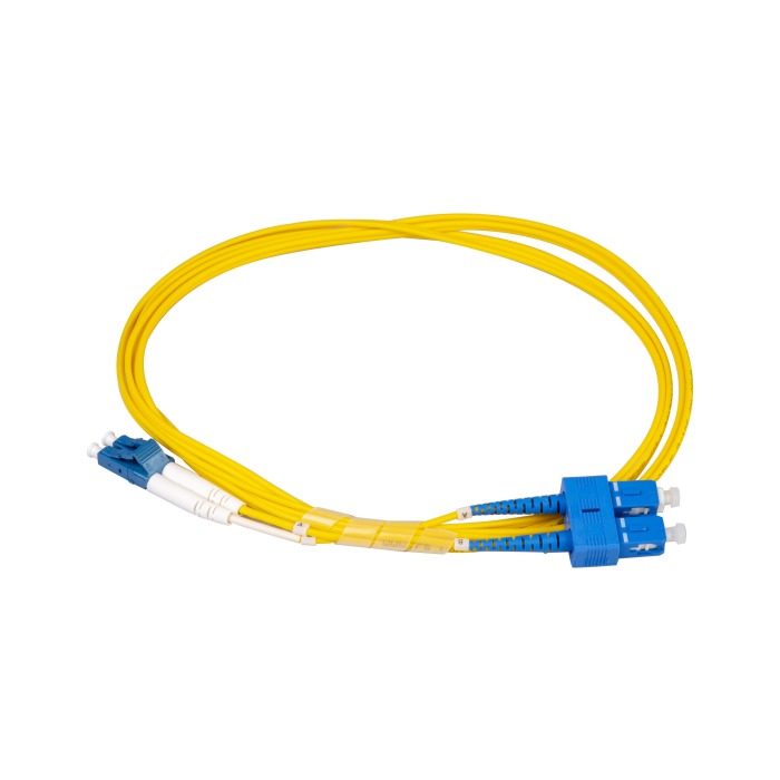 Patchcord LC duplex LC auf SC SM 9/125 OS2 2m 40221