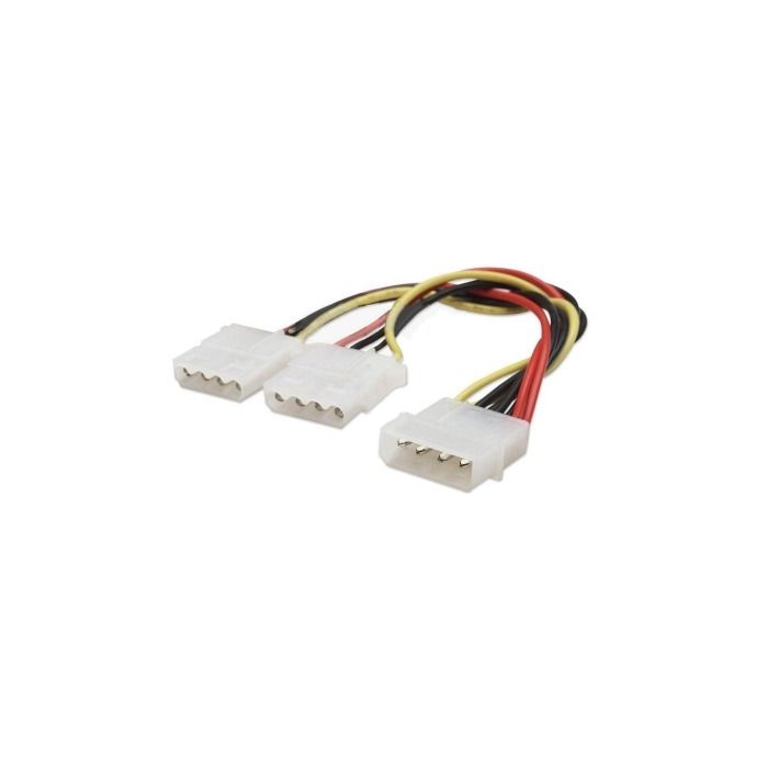 Power Cable Manhattan 1xMolex-2xMolex 766623301503