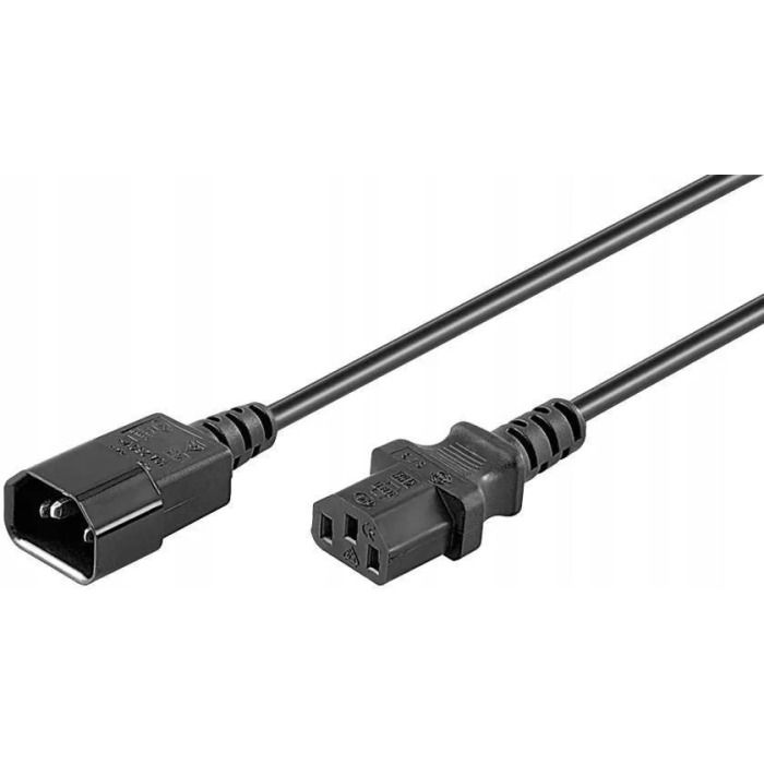Power cable MicroConnect C13 - C14 2M PE040620