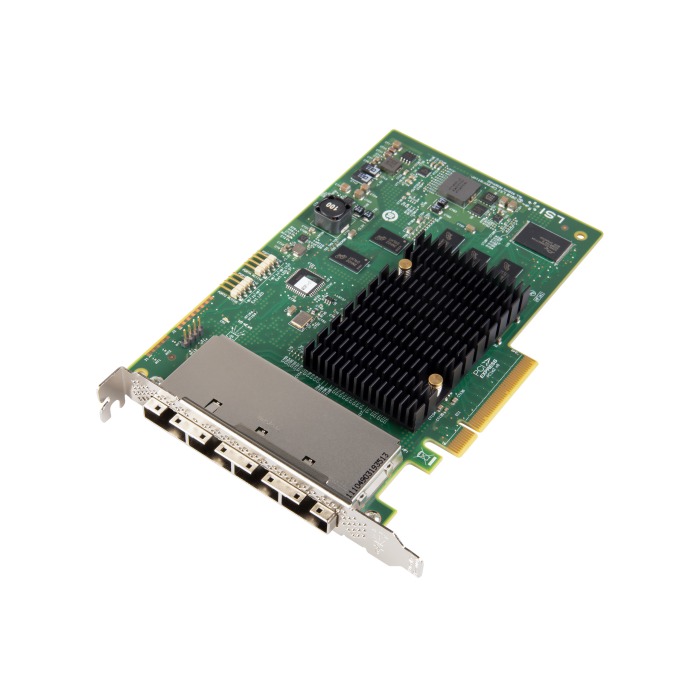 RAID-Controller HBA SAS LSI SAS9201-16e Adapter PCIe 2.0x8 4xSFF-8088 6Gb SAS H3-25379-01K