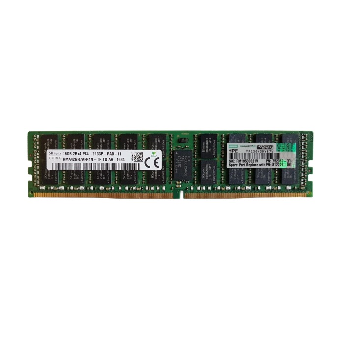 RAM HPE 16GB 1RDDR4 RDIMM 2133MHz 752369-001