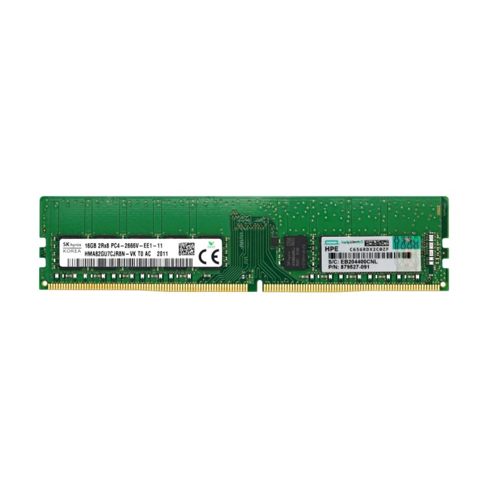 RAM HPE 16GB 2Rx8 DDR4 UDIMM 2666MHz 879527-091