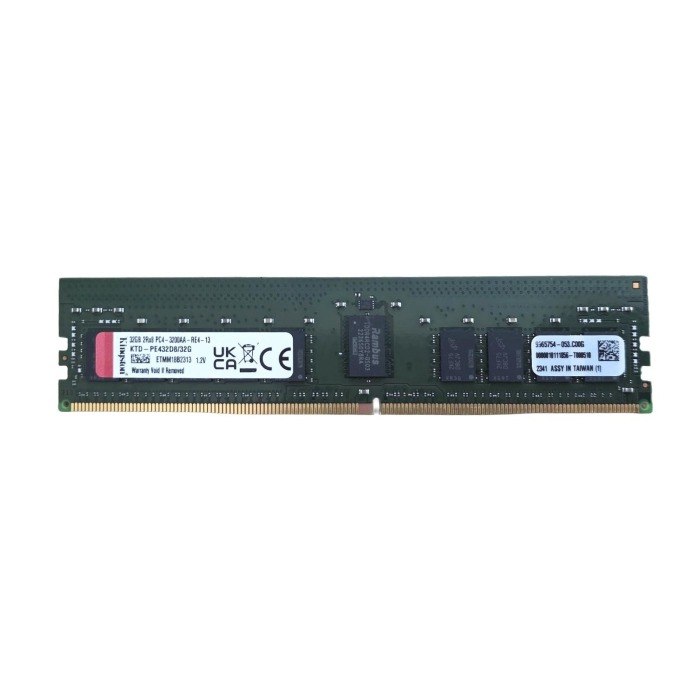 RAM Kingston 32GB 2Rx8 PC4-25600 DDR4 RDIMM 3200MHz KTD-PE432D8/32G