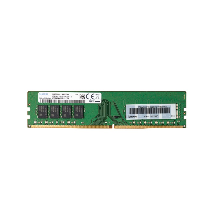 RAM Lenovo 16GB 2Rx8 PC4-17000 DDR4 UDIMM non ECC 2133MHz 03T7466