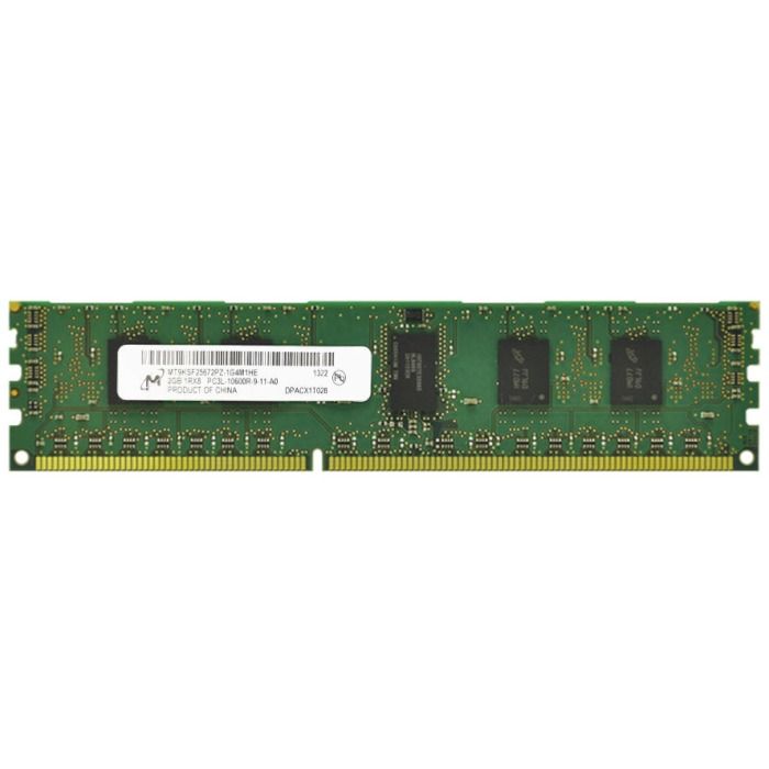 RAM Micron 2GB 1Rx8 PC3-10600 DDR3L  RDIMM 1333MHz MT9KSF25672PZ-1G4M1