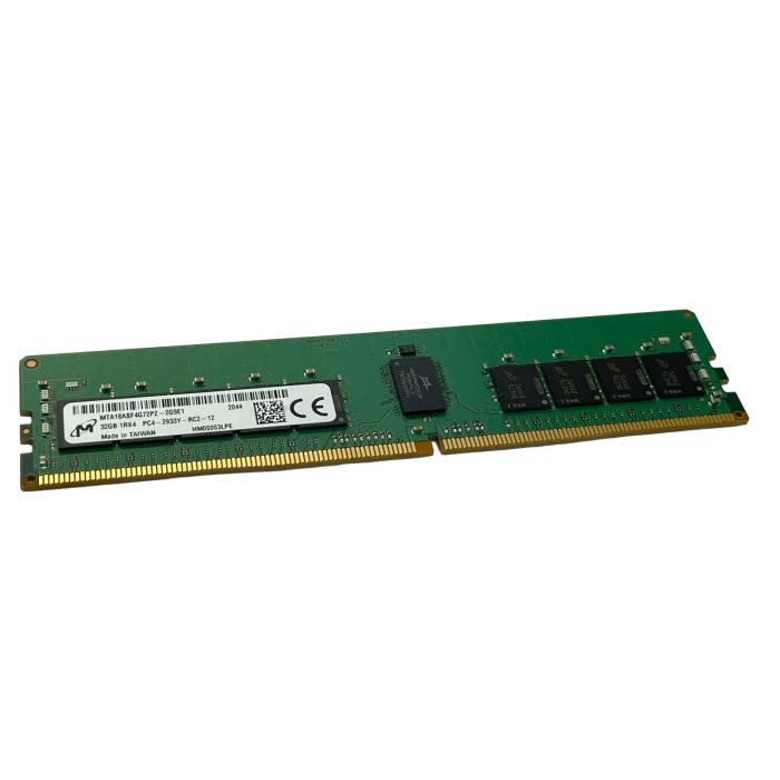 RAM Micron 32GB 1Rx4 DDR4 RDIMM ECC 2933MHz MTA18ASF4G72PZ-2G9E1