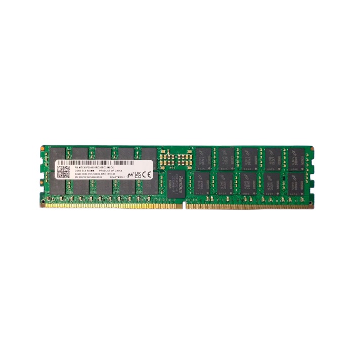 RAM Micron 64GB 2Rx4 PC5-44800 DDR5 RDIMM ECC 5600MHz MTC40F2046S1RC56BD2