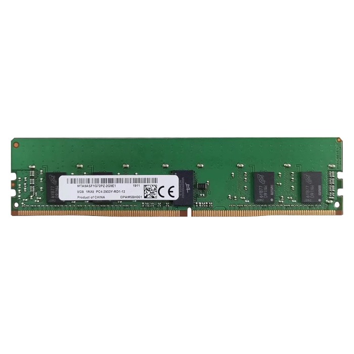 RAM Micron 8GB 1Rx8 PC4-23400 DDR4 RDIMM 2933MHz MTA9ASF1G72PZ-2G9E1