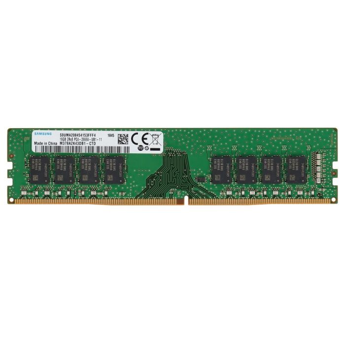 RAM Samsung 16GB 2Rx8 2666MHz DDR4 UDIMM non ECC M378A2K43DB1-CTD