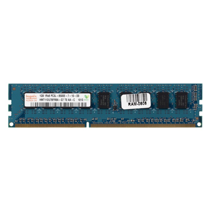RAM-Speicher Dell 1GB 1Rx8 PC3L-8500 DDR3 UDIMM 1066MHz HMT112U7BFR8A-G7