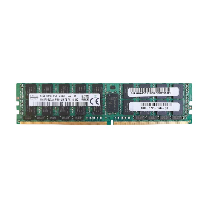 RAM-Speicher EMC 64GB 4Rx4 DDR4 LRDIMM ECC 2400MHz 100-572-066-00