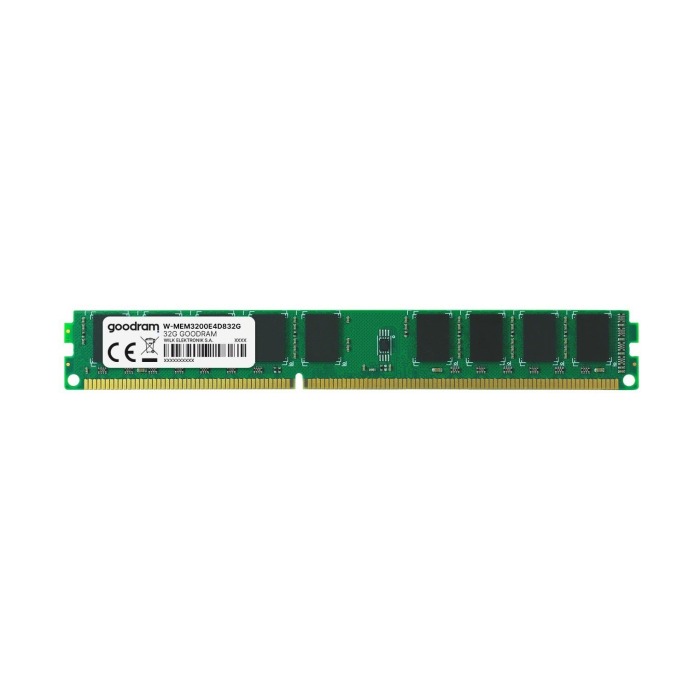 RAM-Speicher GoodRAM 32GB 2Rx8 PC4-25600 DDR4 UDIMM ECC 3200MHz W-MEM3200E4D832G