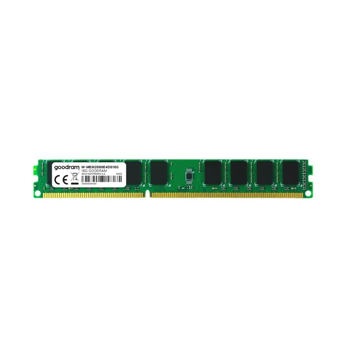 RAM-Speicher Goodram Enterprise 16GB 2Rx8 DDR4 UDIMM ECC 2666MHz W-MEM2666E4D816G