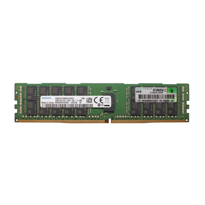 RAM-Speicher HPE 32GB 2Rx4 PC4-19200 DDR4 RDIMM 2400MHz M393A4K40CB1-CRC