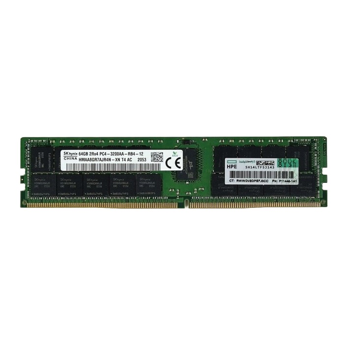 RAM-Speicher HPE 64GB 2Rx4 PC4-25600R DDR4 RDIMM ECC 3200MHz P11446-1A1