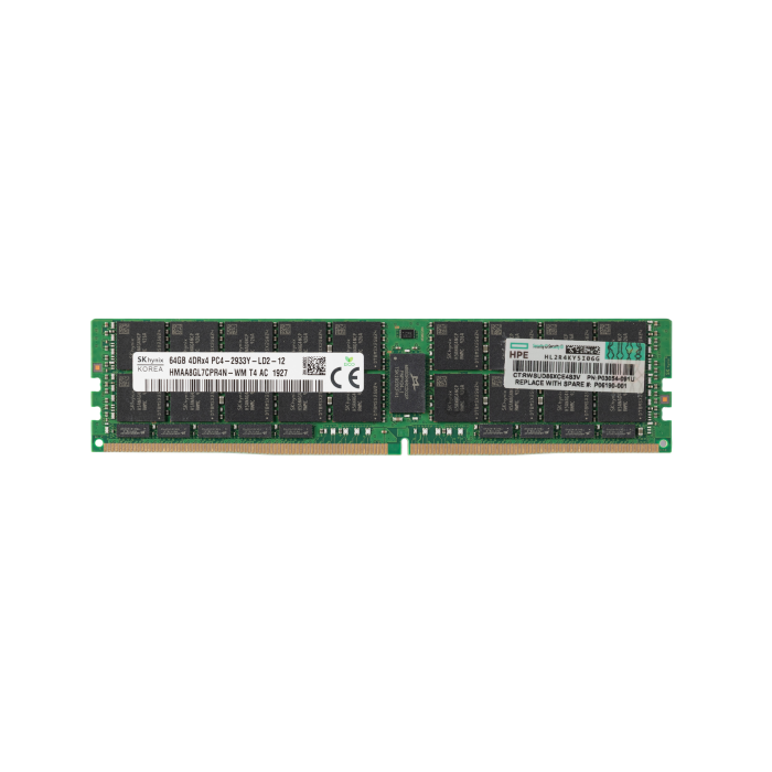 RAM-Speicher HPE 64GB 4Rx4 PC4-23400 DDR4 LRDIMM 2933MHz P03054-091U