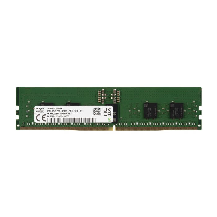 RAM-Speicher Hynix 16GB 1Rx8 PC5-4800B DDR5 RDIMM ECC 4800MHz HMCG78AEBRA107N BB
