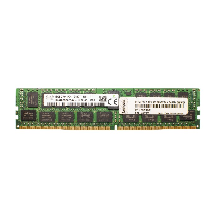 RAM-Speicher Hynix 16GB 2Rx4 PC4-19200 DDR4 RDIMM 2400MHz HMA42GR7AFR4N-UH