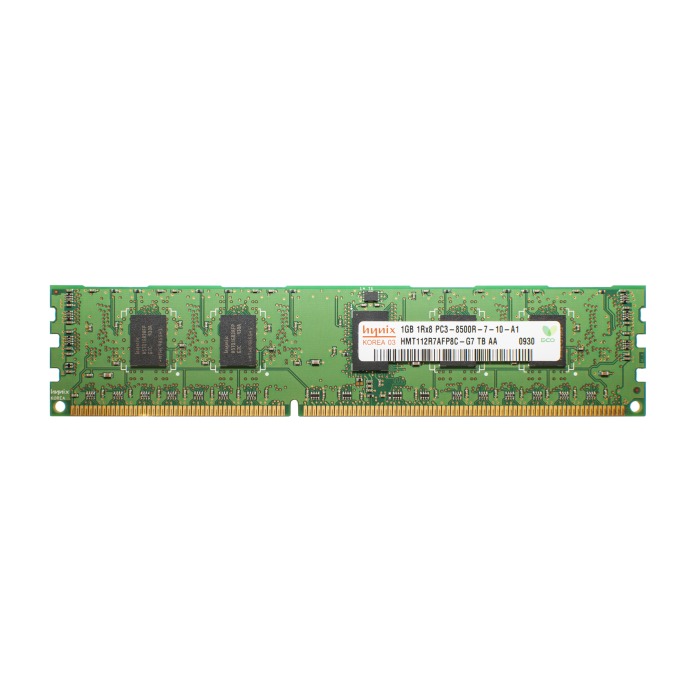 RAM-Speicher  Hynix 1GB 1Rx8 1066MHz DDR3 RDIMM HMT112R7AFP8C-G7
