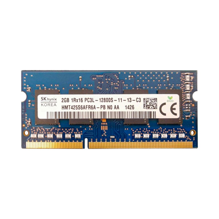 RAM-Speicher Hynix 2GB 1Rx16 PC3L-12800S DDR3L 1600MHz HMT425S6AFR6A-PB