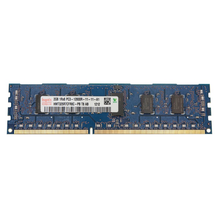 RAM-Speicher Hynix 2GB 1Rx8 PC3-12800R DDR3 1600MHz HMT325R7CFR8C-PB