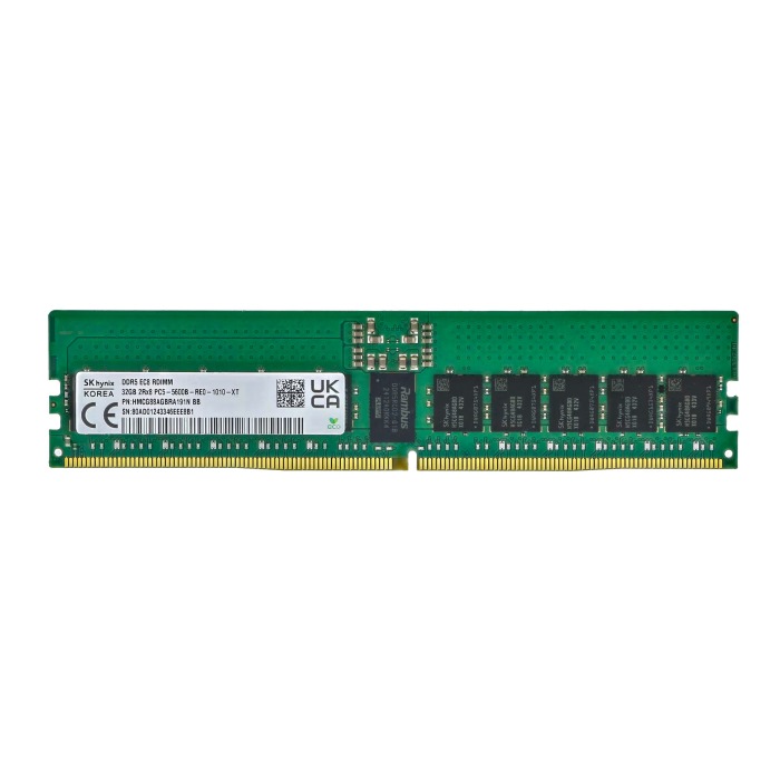 RAM-Speicher Hynix 32GB 2Rx8 PC5-44800 DDR5 5600MHz RDIMM ECC HMCG88AGBRA191N