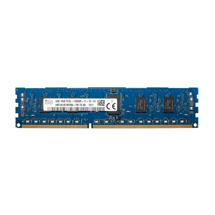 RAM-Speicher Hynix 4GB 1Rx8 PC3L-12800R DDR3 RDIMM 1600MHz HMT451R7BFR8A-PB