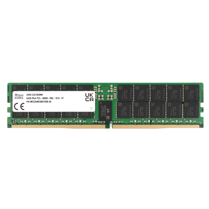 RAM-Speicher Hynix 64GB 2Rx4 PC5-4800B-R DDR5 4800MHz RDIMM ECC HMCG94MEBRA109N