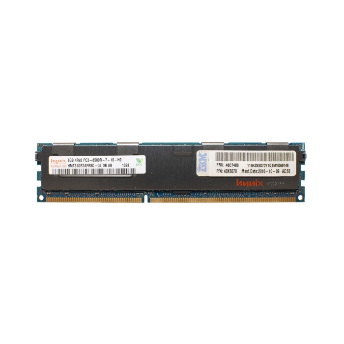 RAM-Speicher IBM 8GB 4Rx8 PC3-8500R DDR3 RDIMM 1066MHz 43X5070