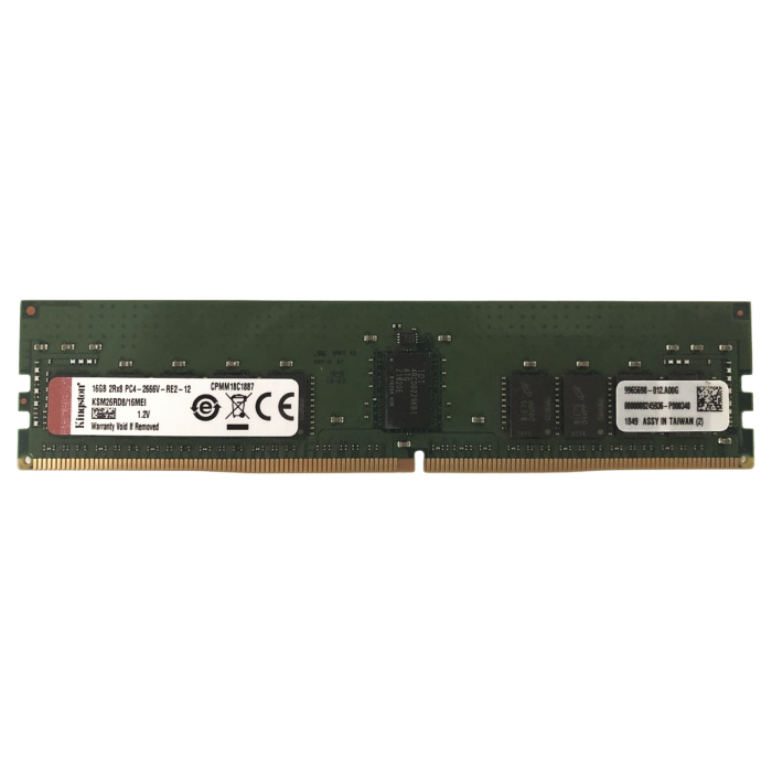 RAM-Speicher Kingston 16GB 2Rx8 PC4-21300 DDR4 RDIMM 2666MHz KSM26RD8/16MEI