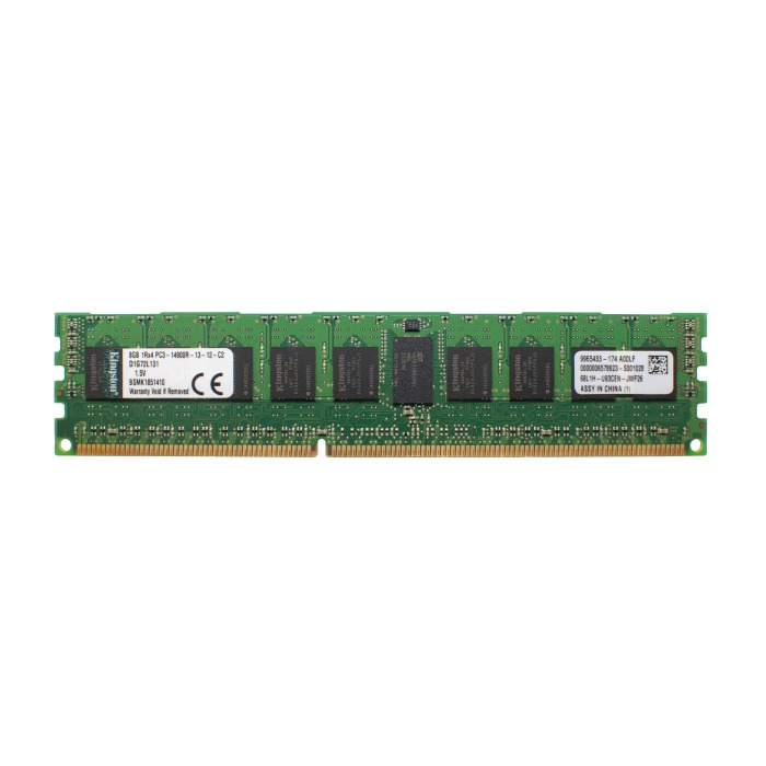 RAM-Speicher  Kingston 8GB 1Rx4 PC3-14900 DDR3 RDIMM 1866MHz D1G72L131