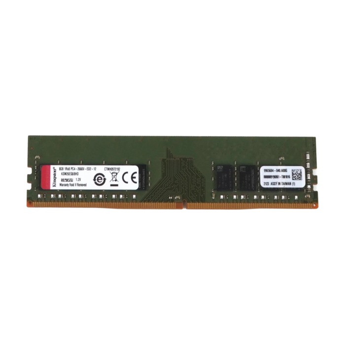 RAM-Speicher Kingston 8GB 1Rx8 PC4-21300 DDR4 UDIMM 2666MHz 9965684-040