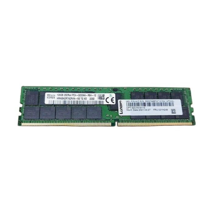 RAM-Speicher Lenovo 128GB 4Rx4 PC4-25600R DDR4 RDIMM ECC 3200MHz SM37A68747