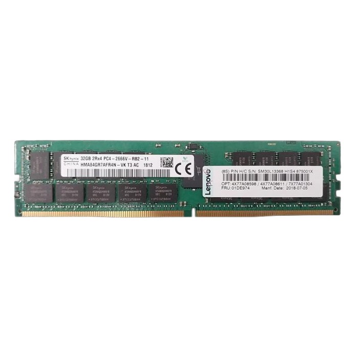 RAM-Speicher Lenovo 32GB 2Rx4 PC4-2666v DDR4 RDIMM ECC 2666MHz SM30L13368