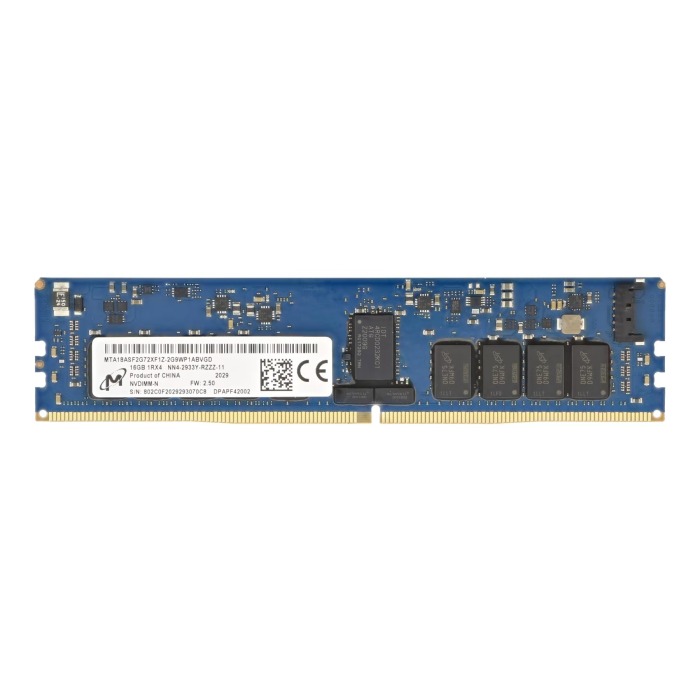 RAM-Speicher Micron 16GB 1Rx4 DDR4 2933MHz NVDIMM ECC MTA18ASF2G72XF1Z-2G9WP1AB