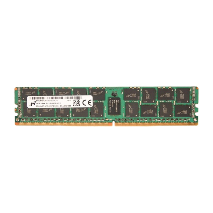 RAM-Speicher Micron 16GB 2Rx4 DDR4-2133P DDR4 RDIMM 2133MHz MTA36ASF2G72PZ-2G1A2