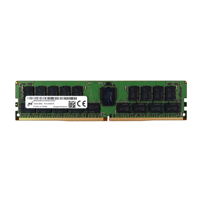 RAM-Speicher Micron 16GB 2Rx8 PC4-19200T-R DDR4 RDIMM 2400MHz MTA18ASF2G72PDZ-2G3D1
