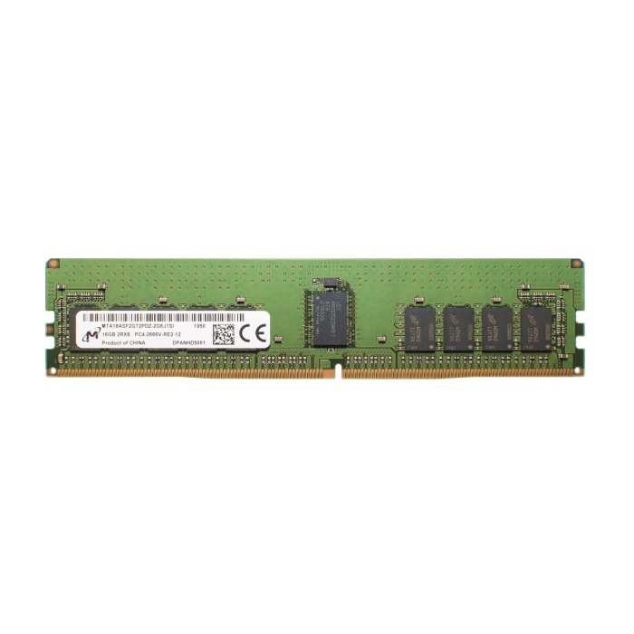 RAM-Speicher Micron 16GB 2Rx8 PC4-21300V-R DDR4 RDIMM MTA18ASF2G72PDZ-2G6J1