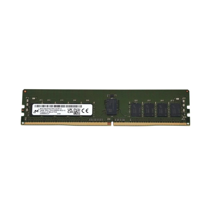RAM-Speicher Micron 16GB PC4-25600 DDR4 RDIMM 3200MHz MTA18ASF2G72PZ-3G2R1