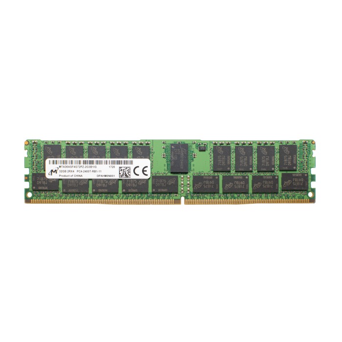 RAM-Speicher Micron 32GB 2Rx4 PC4-19200 DDR4 RDIMM 2400MHz MTA36ASF4G72PZ-2G3B1